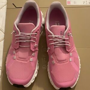 On Running Women's Pink Running Shoes